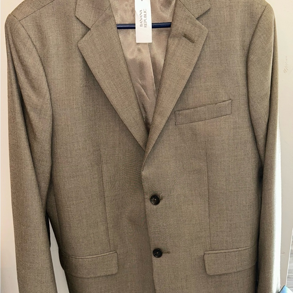 Sport Jacket Banana Republic, new with tags, size 40R, grey green